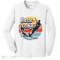 Bear Lake Utah Water Skiing Water Ski Kids Long Sleeve Shirt thumb 0