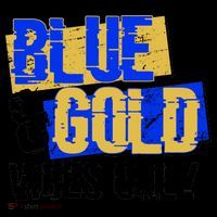 Blue & Gold Vibes Only Coffee Mug thumb 5