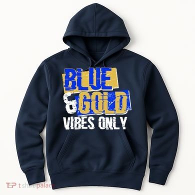 Blue & Gold Vibes Only Hoodie