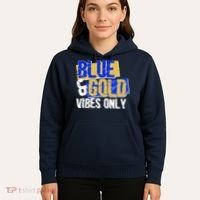Blue & Gold Vibes Only Hoodie thumb 5