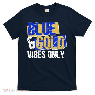 Blue & Gold Vibes Only T-Shirt