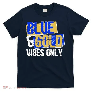 Blue & Gold Vibes Only T-Shirt