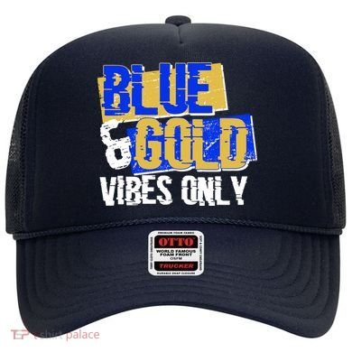 Blue & Gold Vibes Only Hat