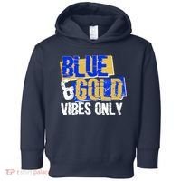 Blue & Gold Vibes Only Toddler Hoodie thumb 0