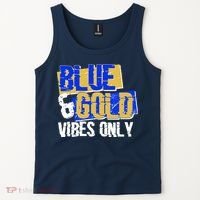 Blue & Gold Vibes Only Tank Top thumb 2