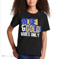 Blue & Gold Vibes Only Kids T-Shirt thumb 2