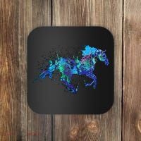 Blue Horse Running Coaster thumb 0
