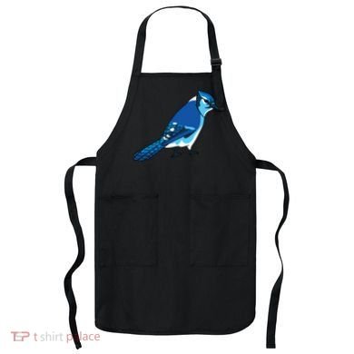 Blue Jay Bird Apron
