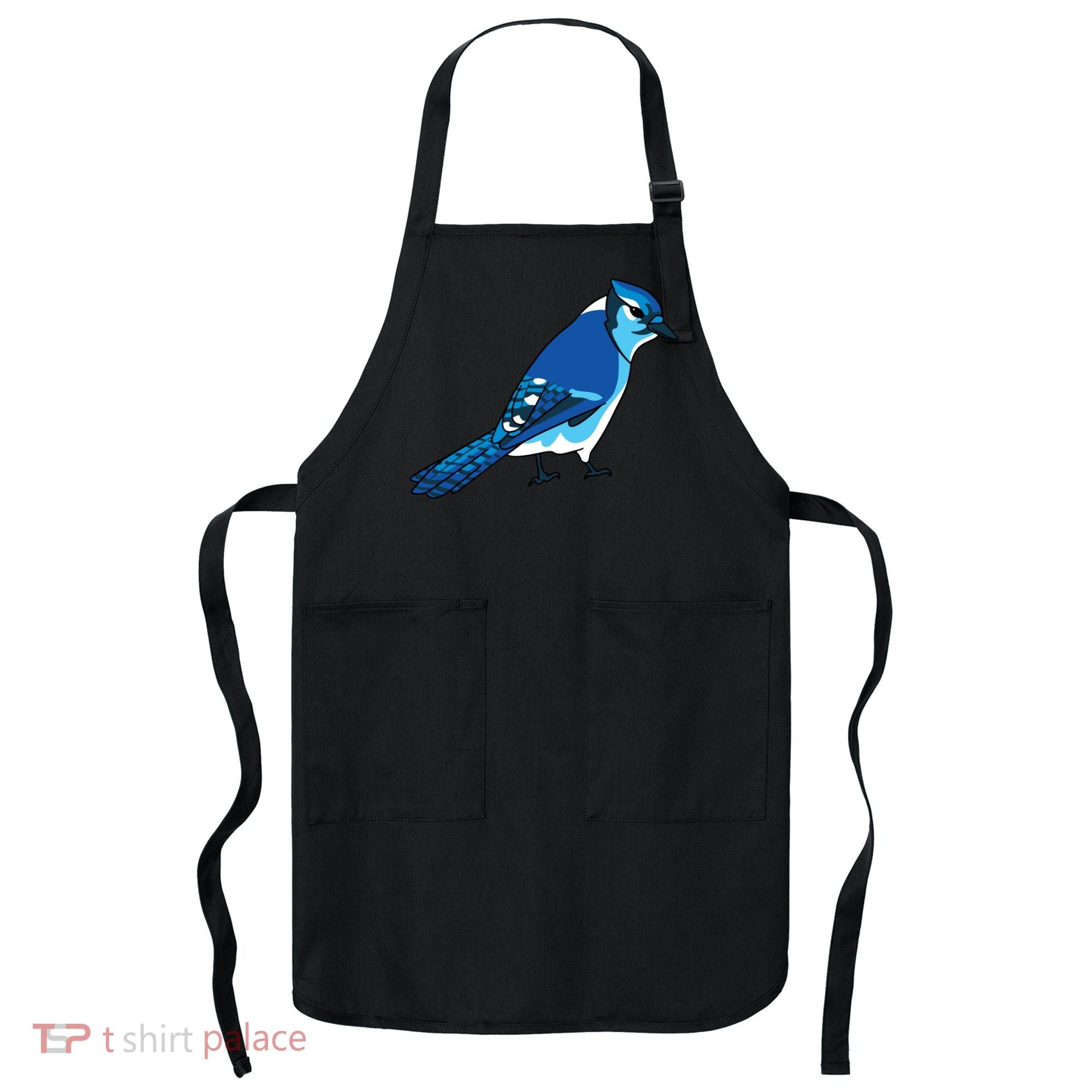 Blue Jay Bird Apron
