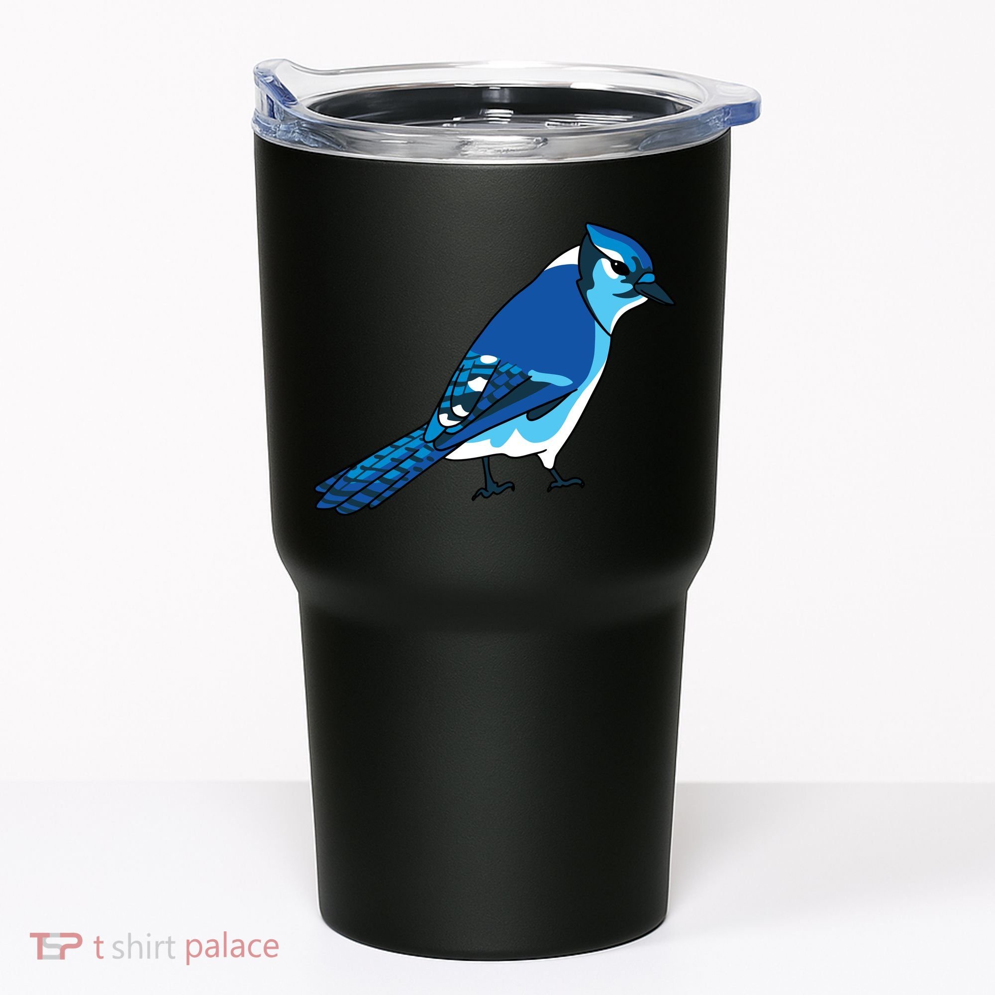 Blue Jay Bird Tumbler
