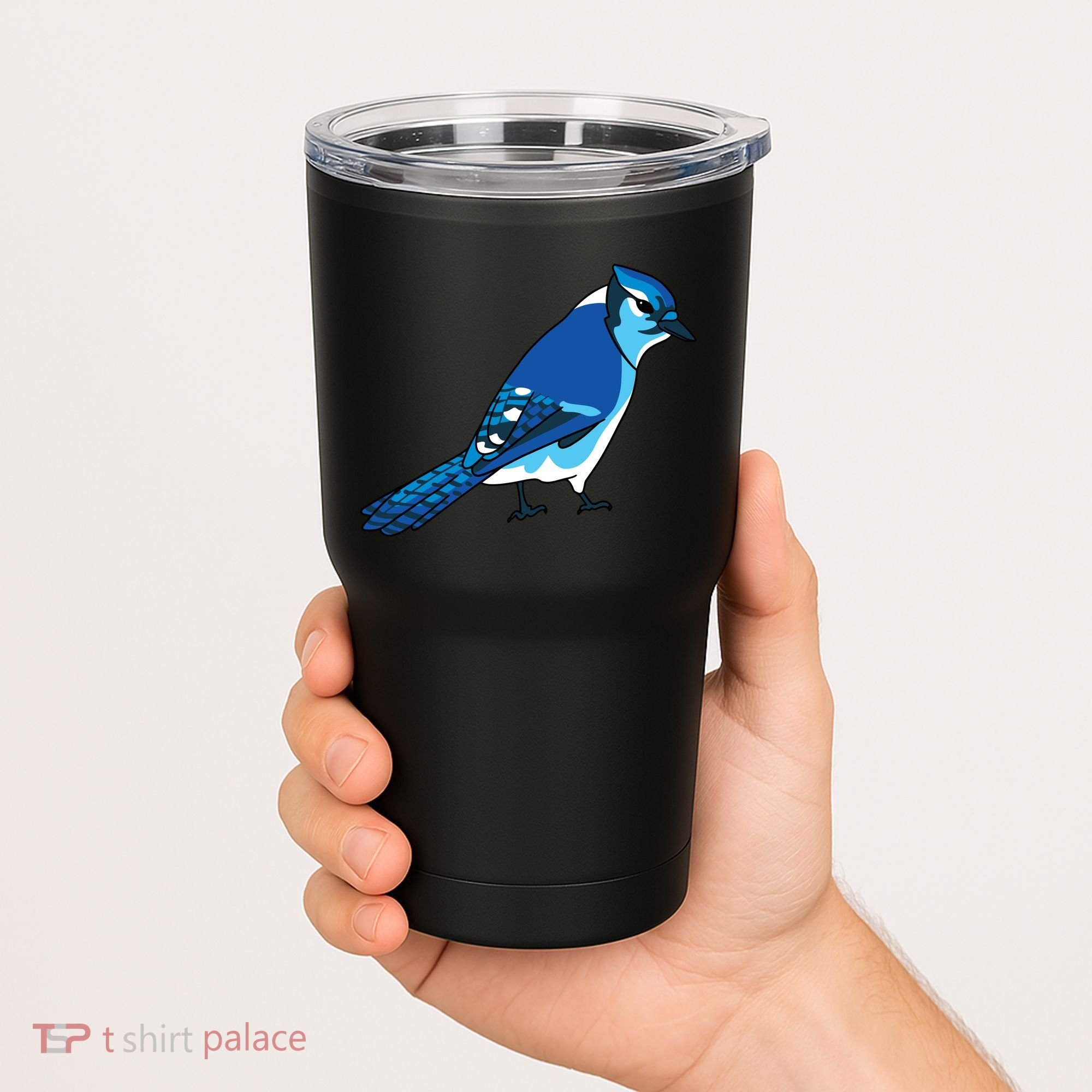 Blue Jay Bird Tumbler