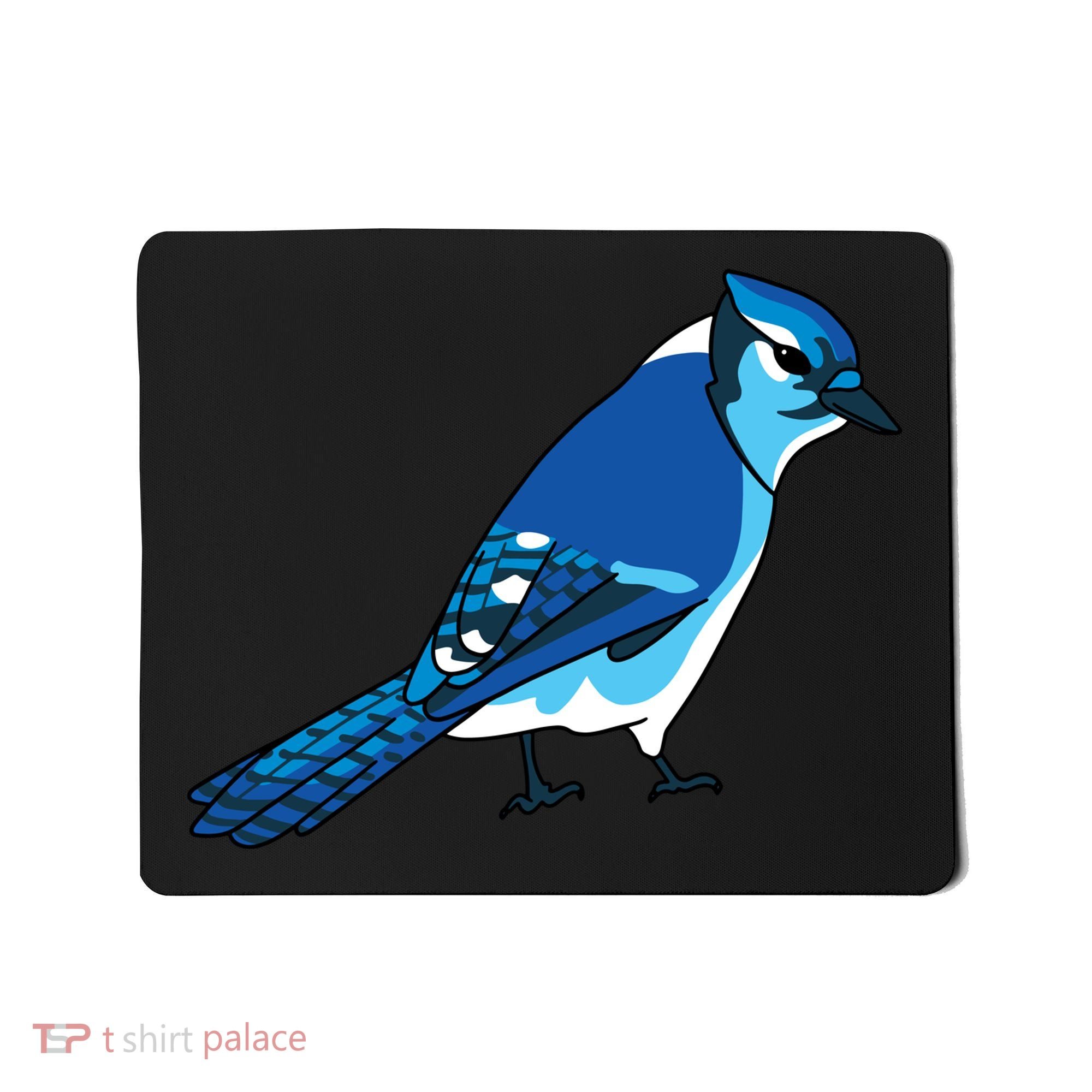 Blue Jay Bird Mousepad