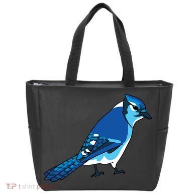 Blue Jay Bird Tote Bag