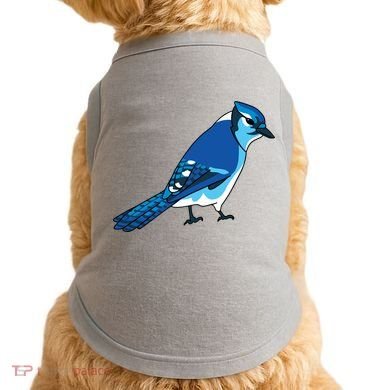 Blue Jay Bird Doggie Tank