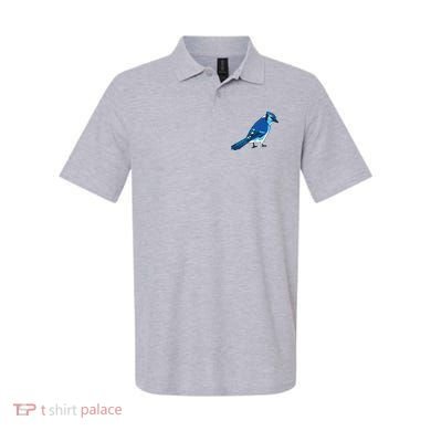 Blue Jay Bird Polo