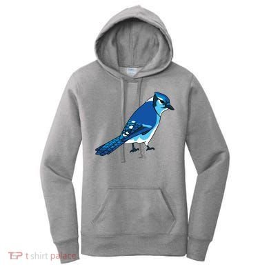 Blue Jay Bird Women's Hoodie