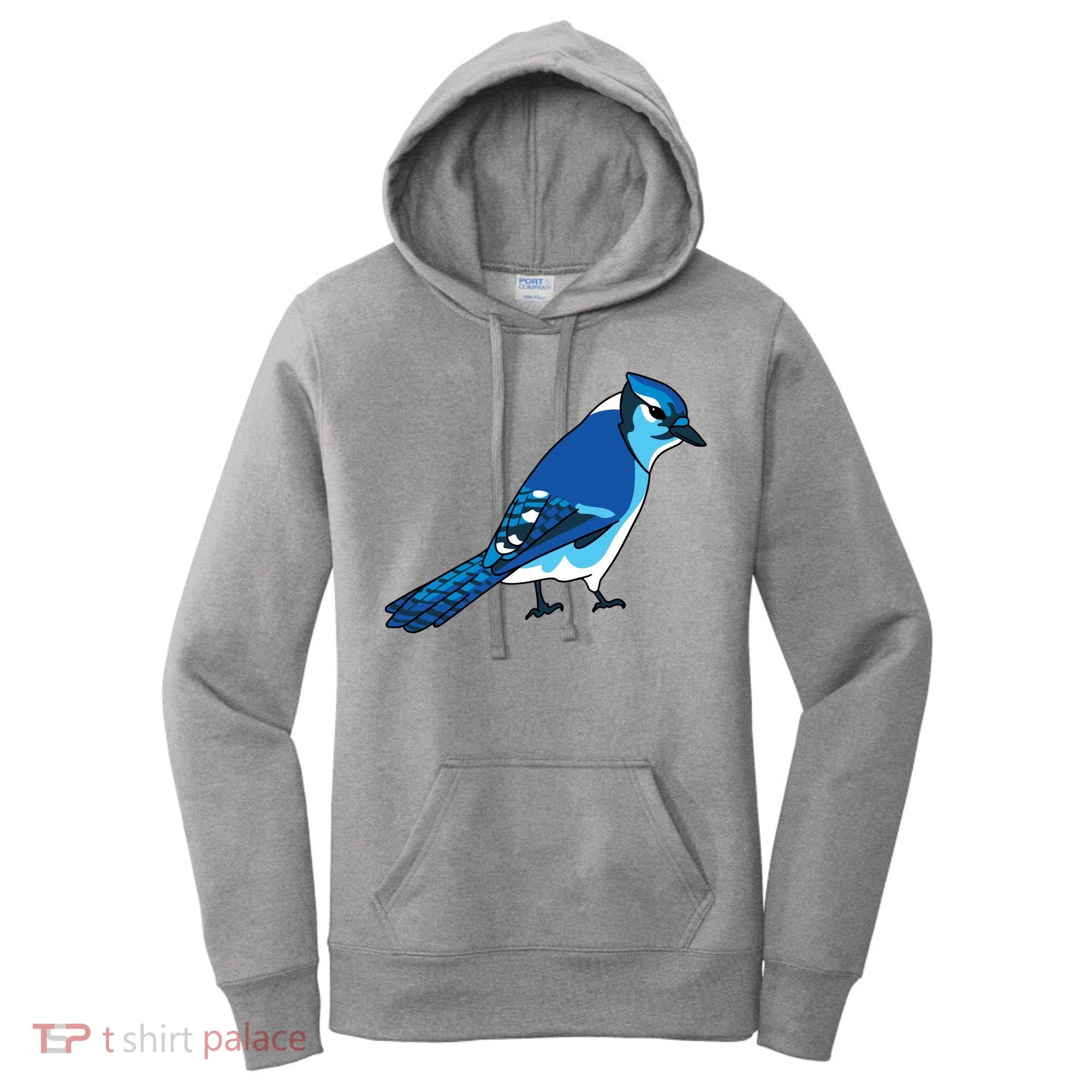 Blue Jay Bird Women's Hoodie