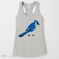 Blue Jay Bird Women's Tank Top thumb 0