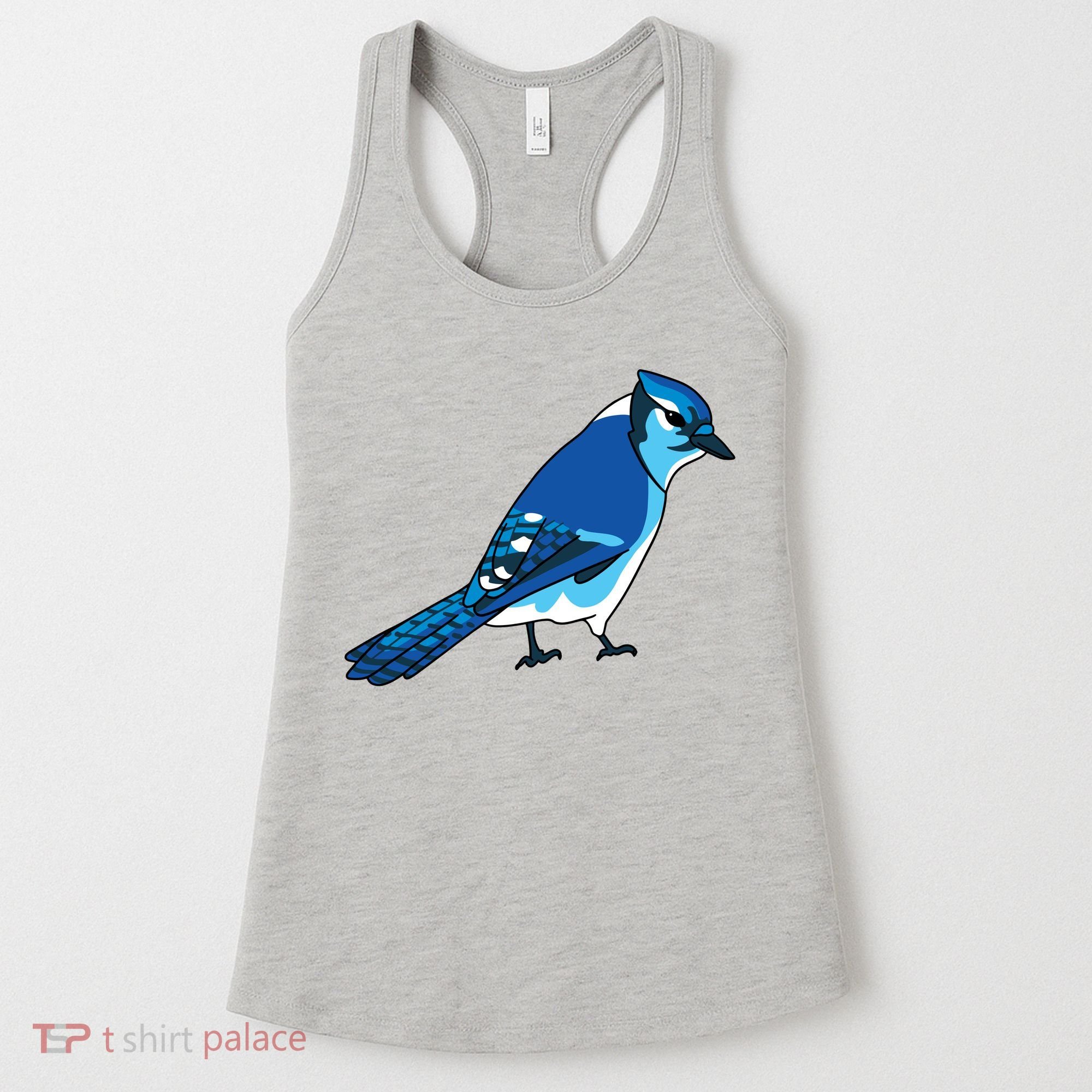 Blue Jay Bird Women's Tank Top