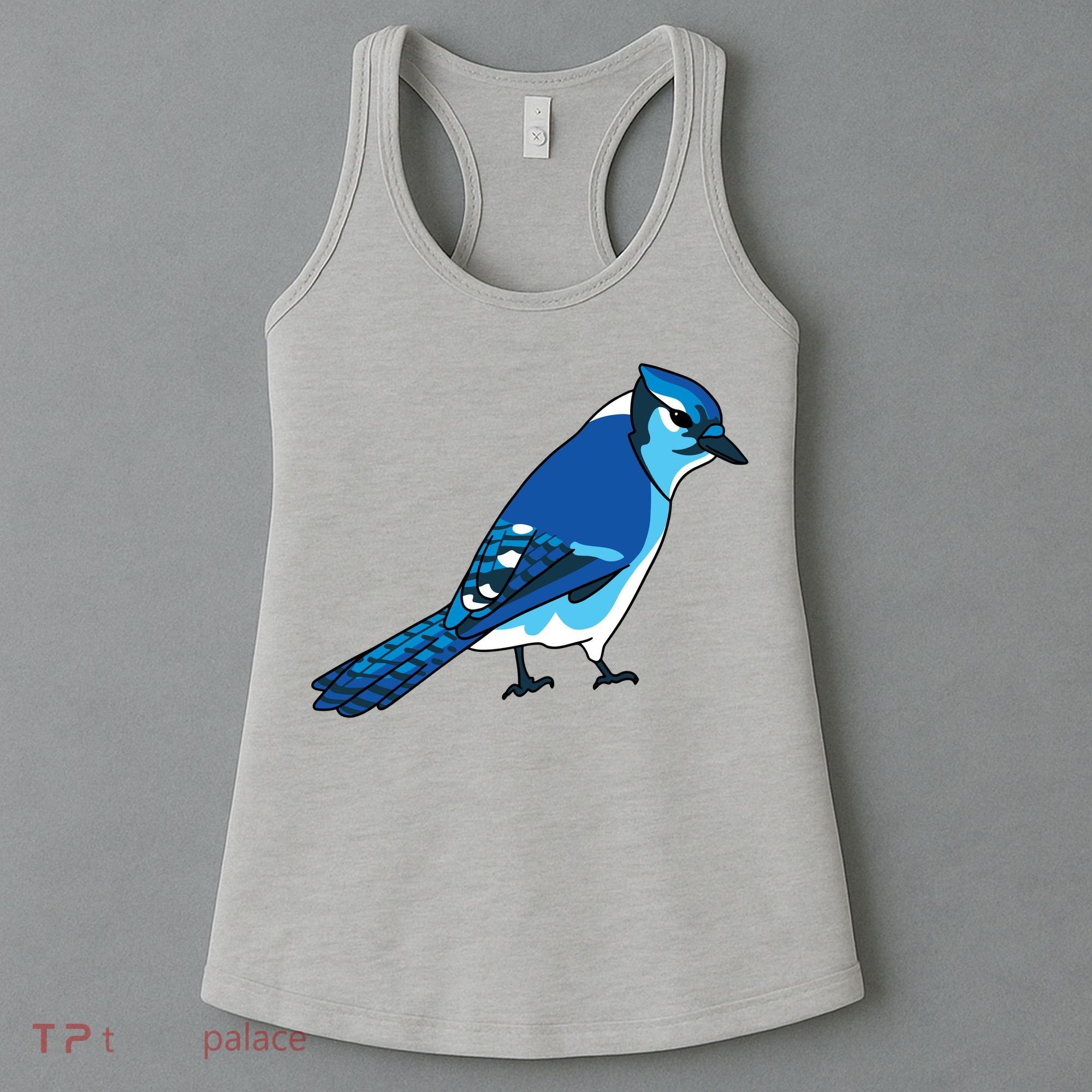Blue Jay Bird Women's Tank Top
