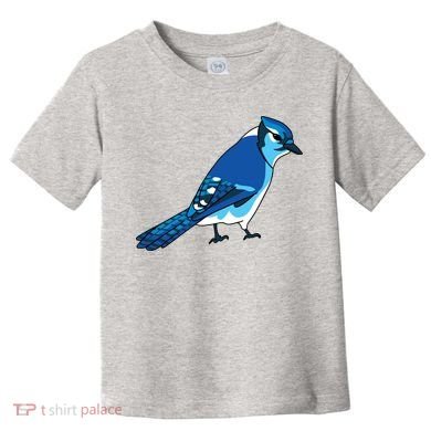 Blue Jay Bird Toddler T-Shirt