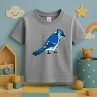 Blue Jay Bird Toddler T-Shirt thumb 3