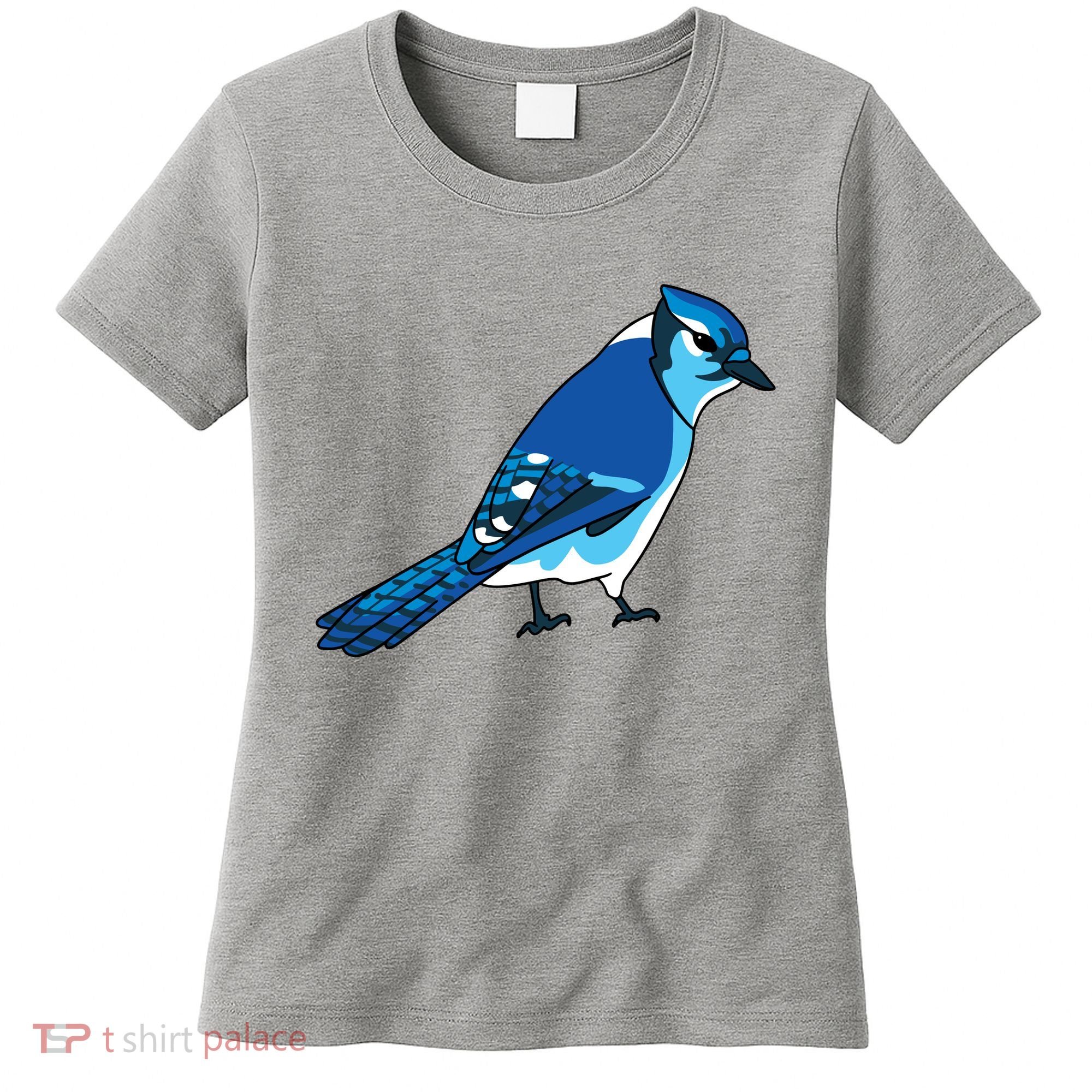 Blue Jay Bird Women's T-Shirt