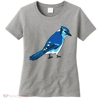 Blue Jay Bird Women's T-Shirt
