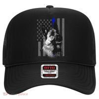 Blue Lives K9 American Thin Line Flag Hat thumb 0