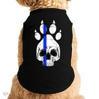 Blue Lives K9 Blue Thin Line Paw Doggie Tank thumb 0