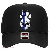 Blue Lives K9 Blue Thin Line Paw Hat thumb 0