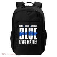 Blue Lives Matter Backpack thumb 0