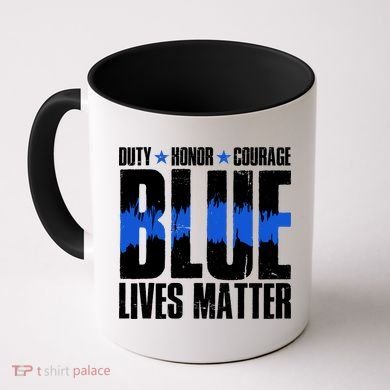 Blue Lives Matter Coffee Mug