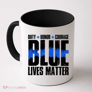 Blue Lives Matter Coffee Mug
