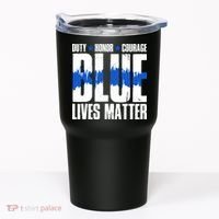 Blue Lives Matter Tumbler thumb 0