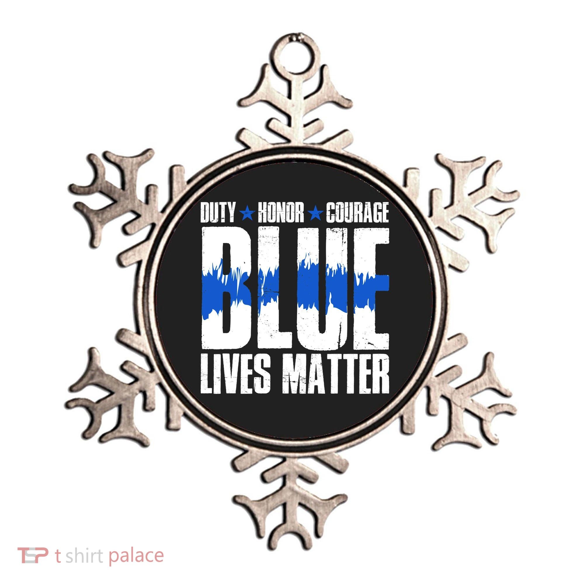 Blue Lives Matter Ornament