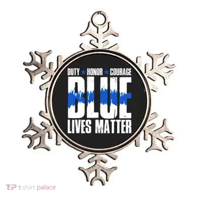 Blue Lives Matter Ornament