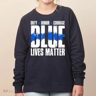 Blue Lives Matter Women's Sweatshirt