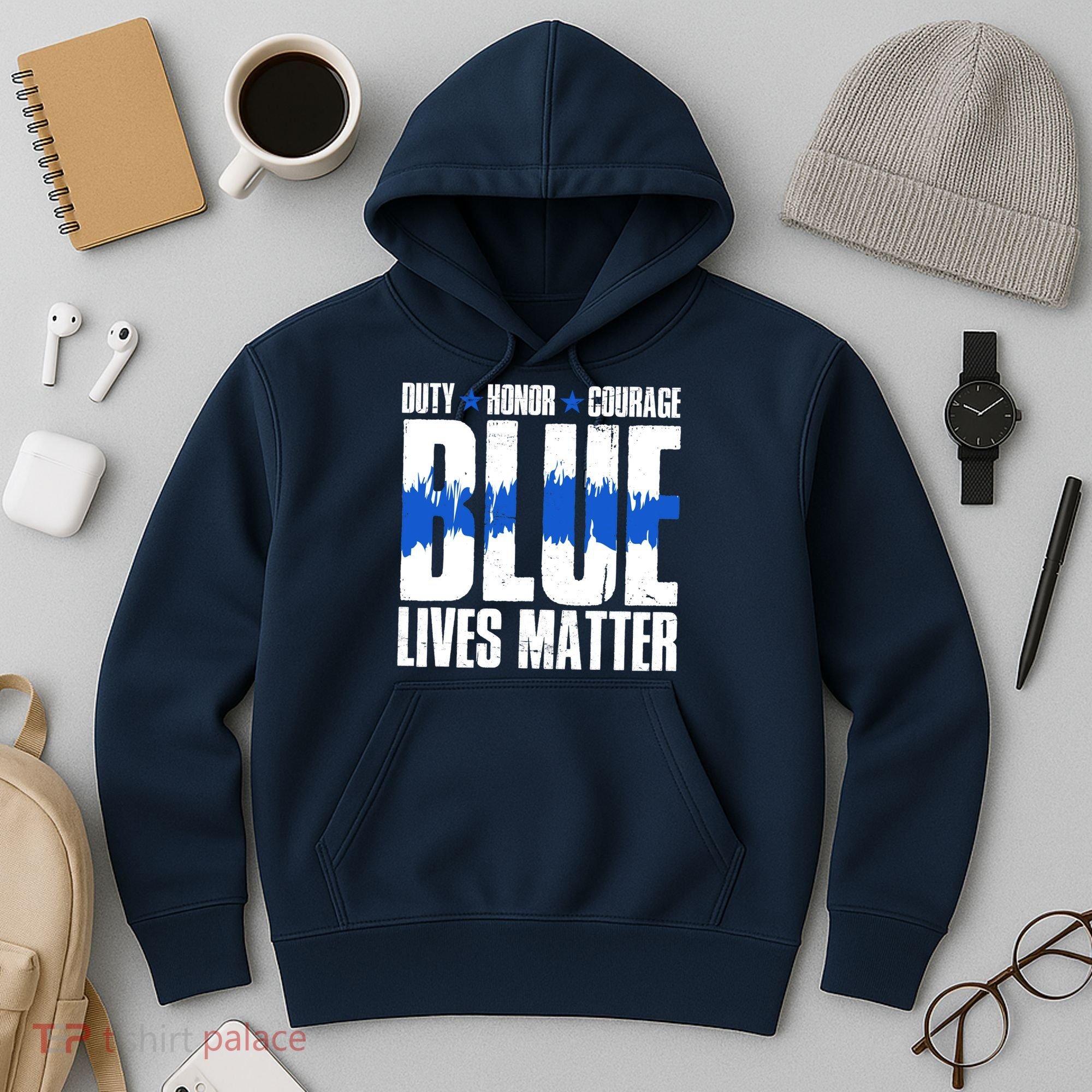 Blue Lives Matter Hoodie