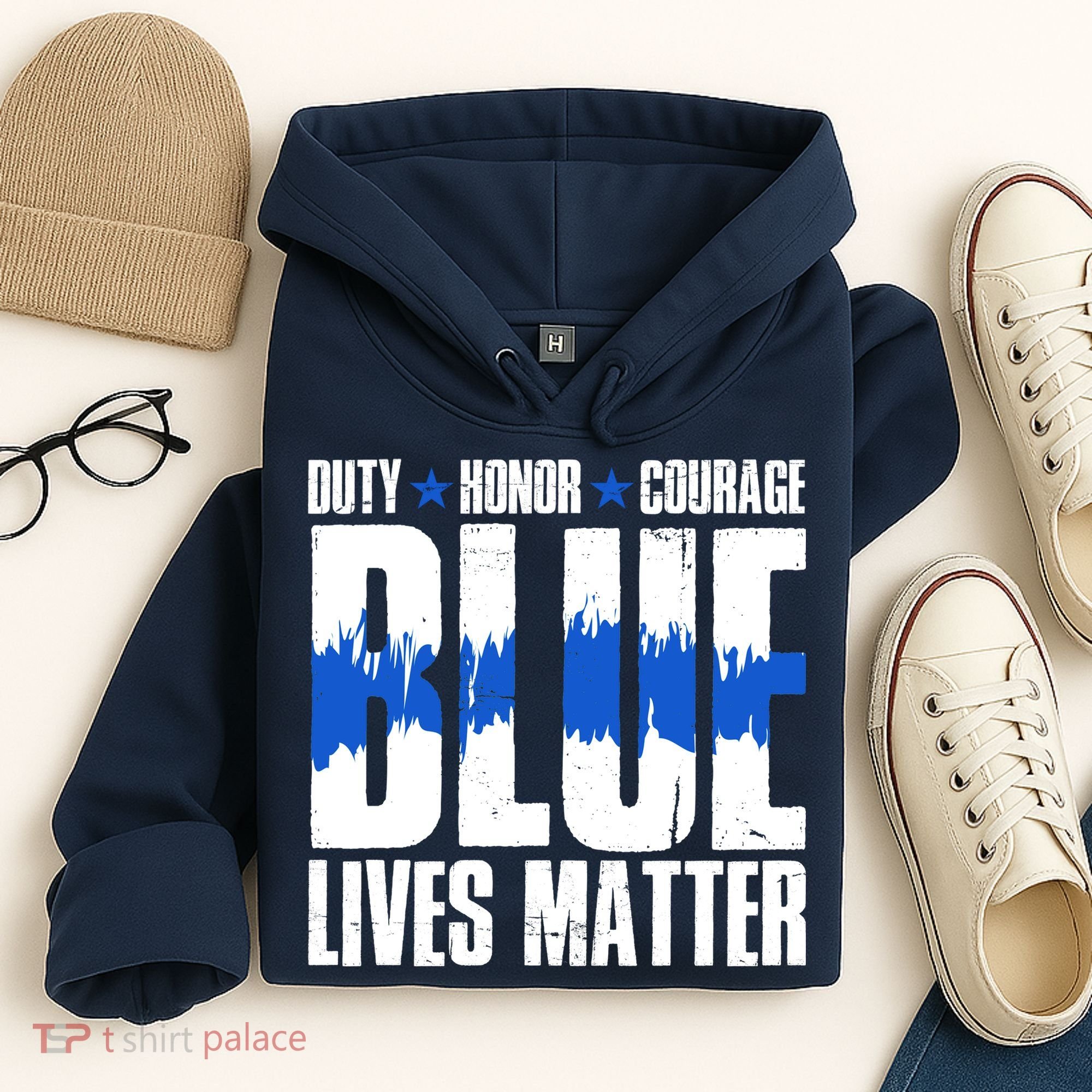 Blue Lives Matter Hoodie