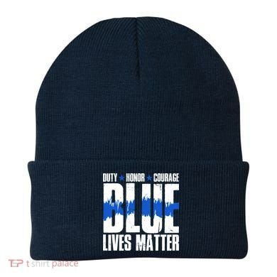 Blue Lives Matter Beanie