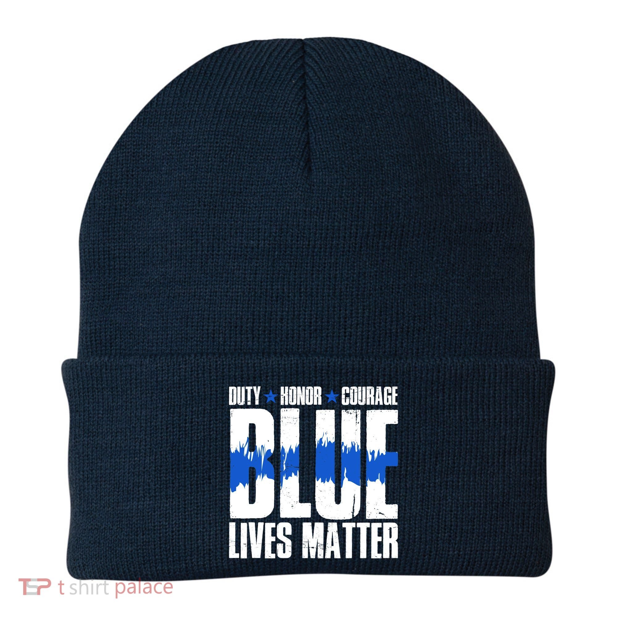 Blue Lives Matter Beanie