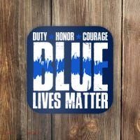 Blue Lives Matter Coaster thumb 0
