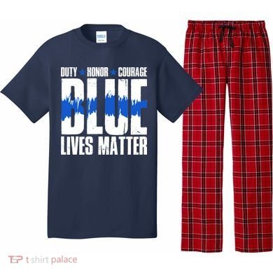 Blue Lives Matter Pajama Set