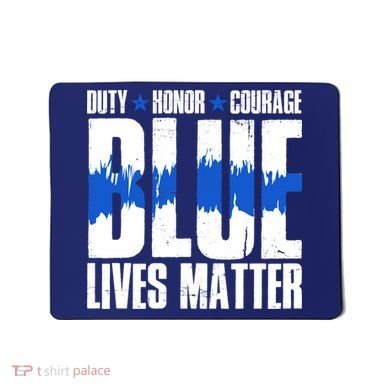 Blue Lives Matter Mousepad