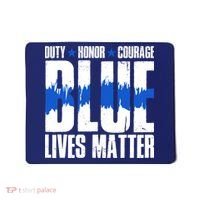 Blue Lives Matter Mousepad thumb 0