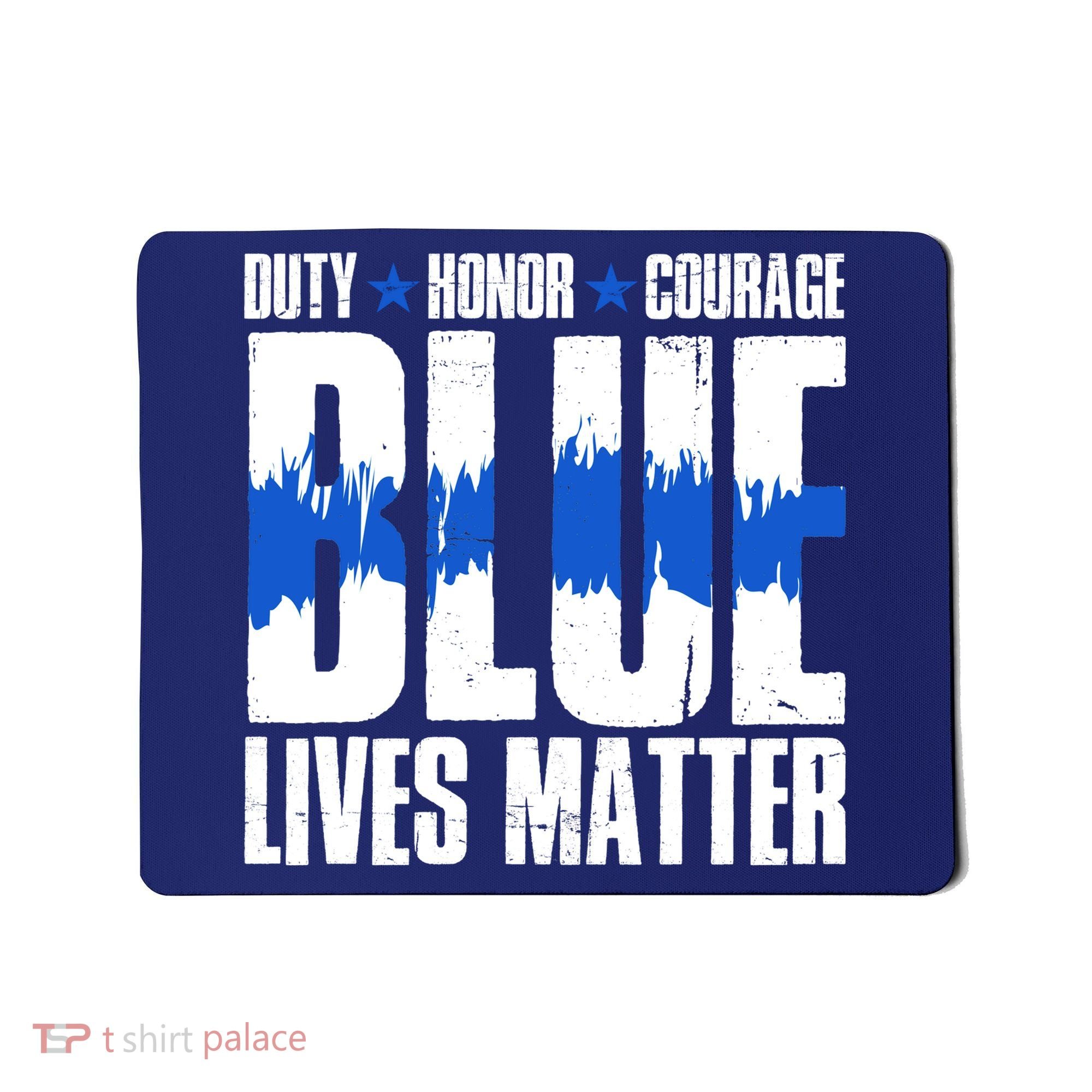 Blue Lives Matter Mousepad