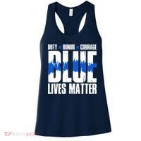Blue Lives Matter Women's Tank Top thumb 0