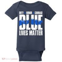 Blue Lives Matter Baby Bodysuit thumb 0