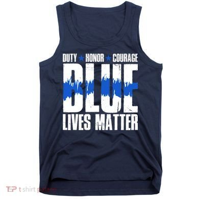 Blue Lives Matter Tank Top